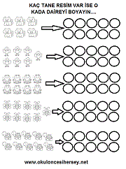 okul öncesi sayı egzersizleri